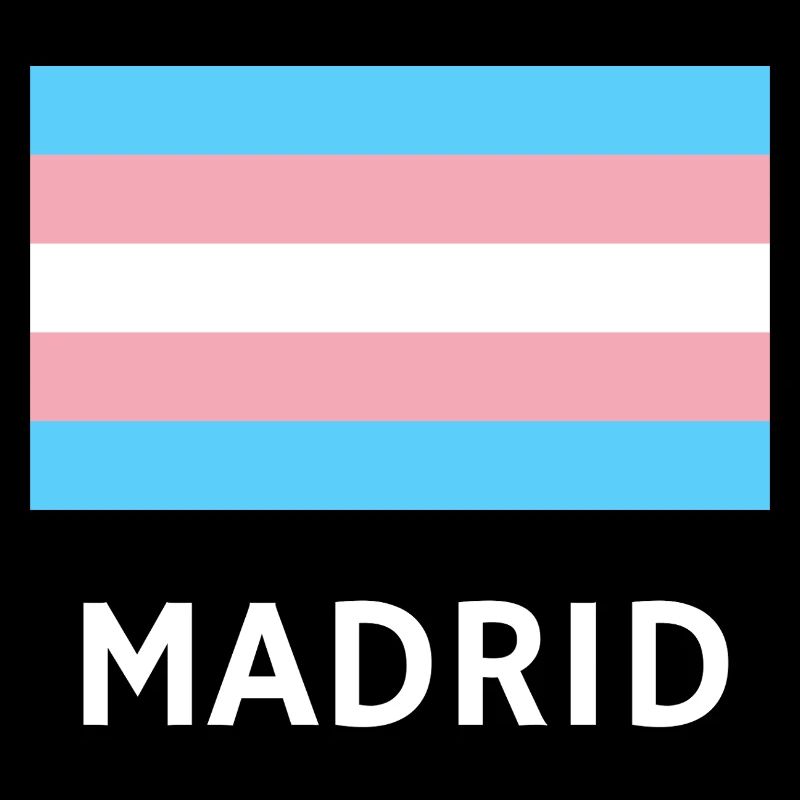 Drapeau Trans Pride Madrid