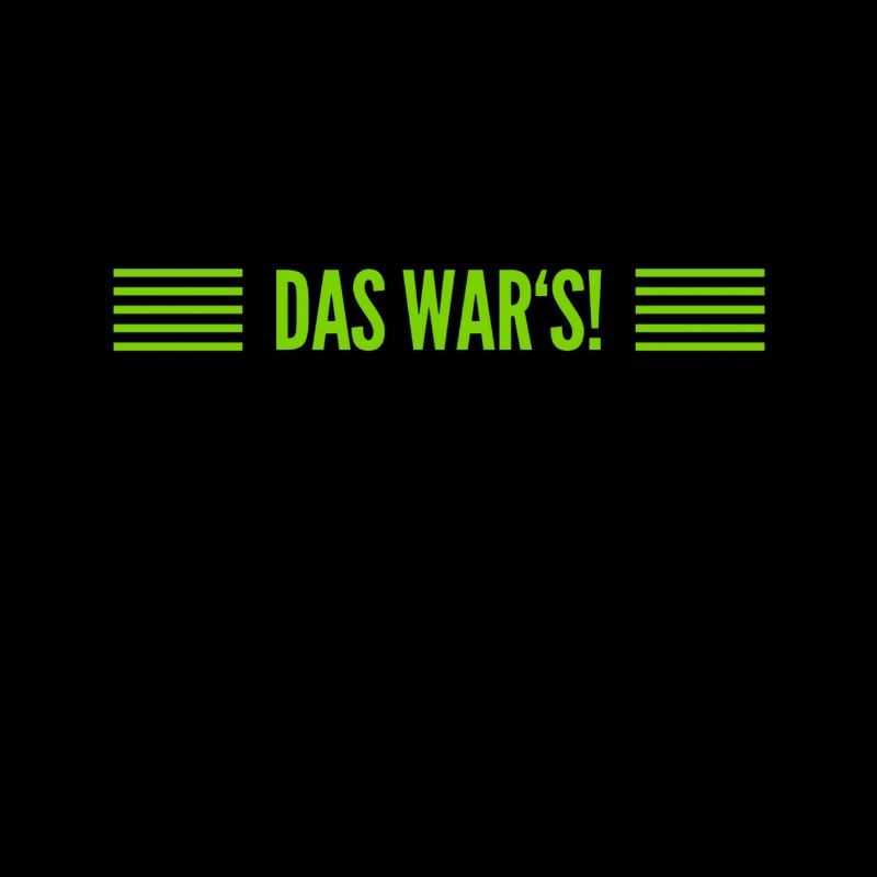 wir haben es überstanden