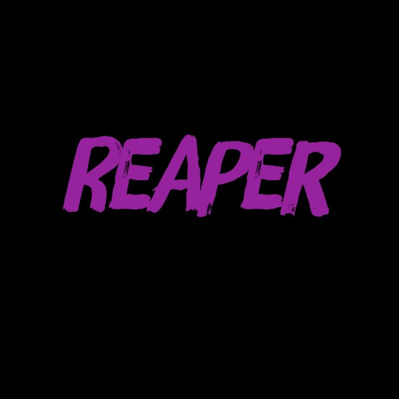 vor dir steht der Sensenmann