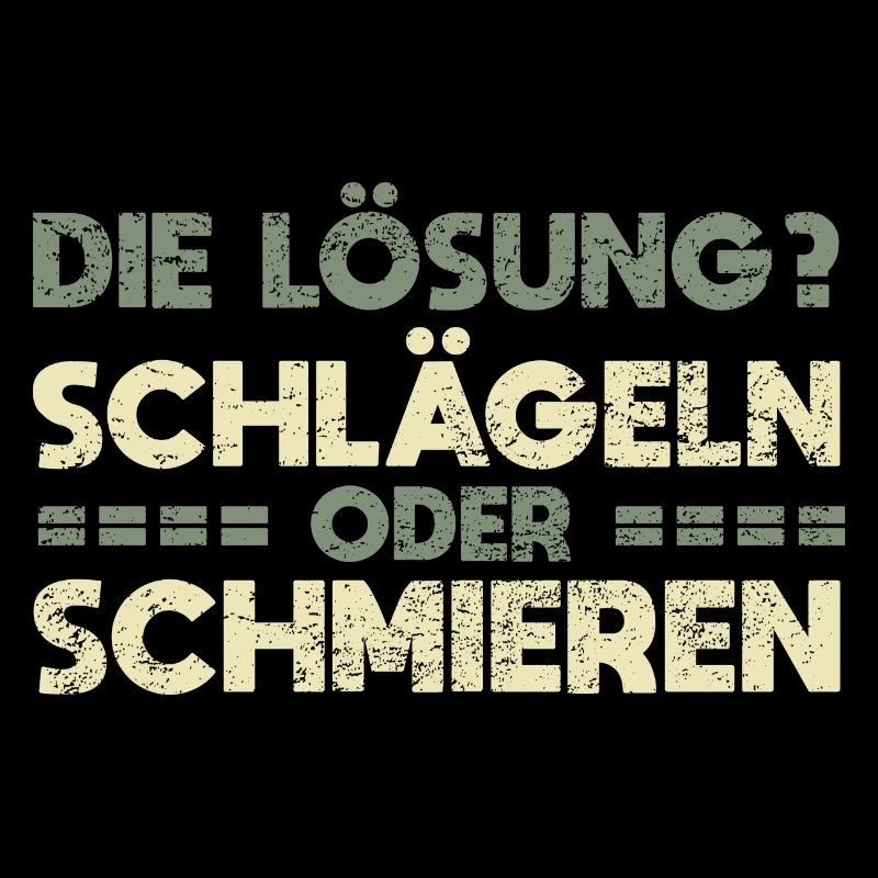 Die Lösung? Schlägeln Oder Schmieren