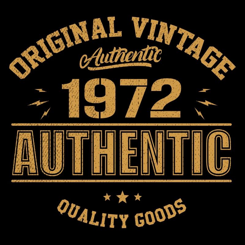 Authentic 1972 Cadeau D'anniversaire Original 1972