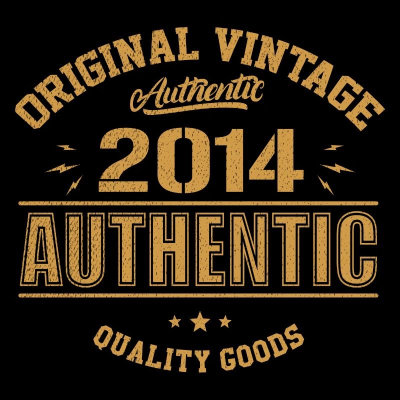 Authentic 2014 Cadeau D'anniversaire Original 2014