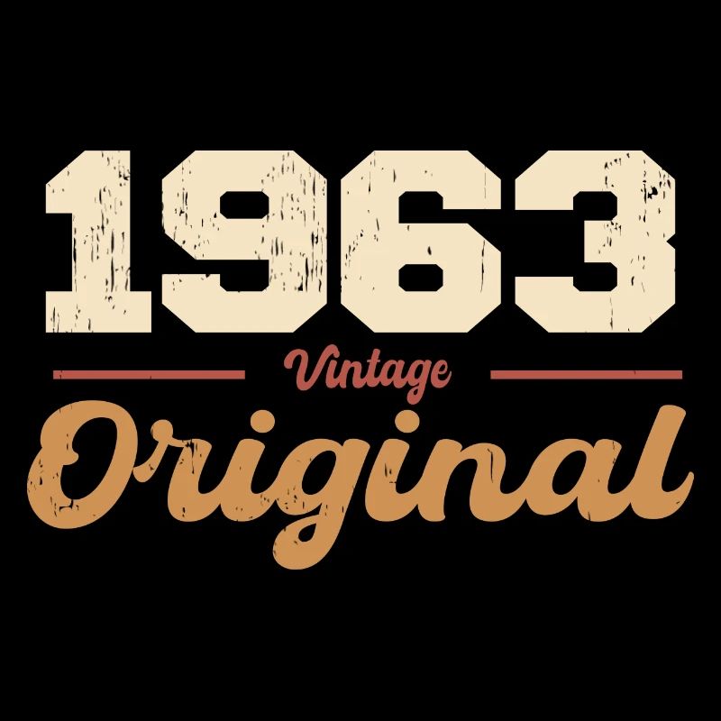 1963 Vintage Jubiläum Retro Geschenk 1963