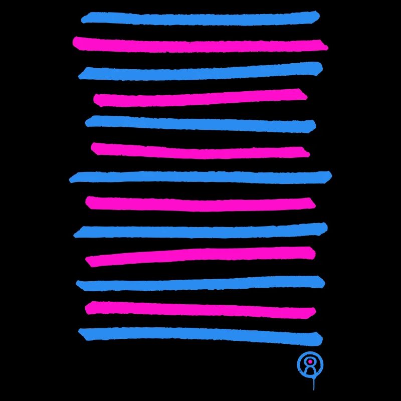 Sprayed graffiti lines, printing color freely selectable