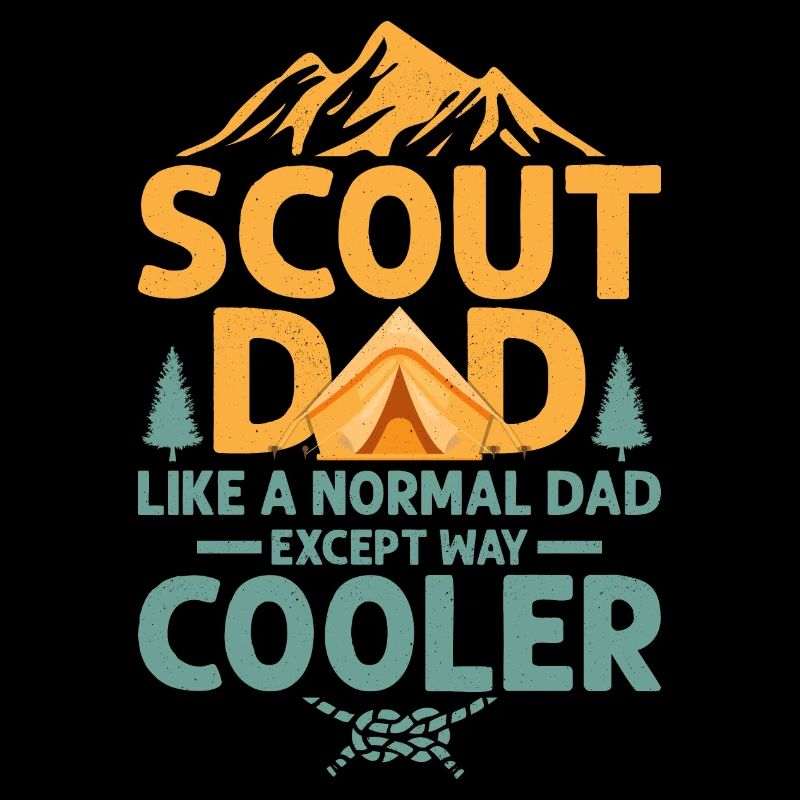 Not Just a Dad, A Scout Dad Tee