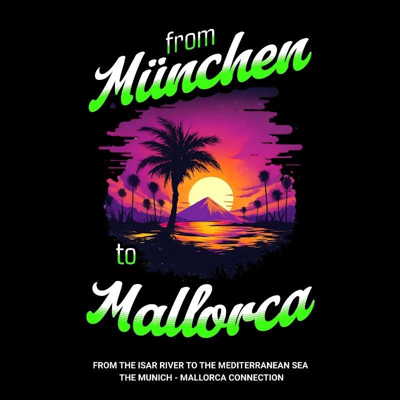 De Munich à Majorque - Édition Texte Vert