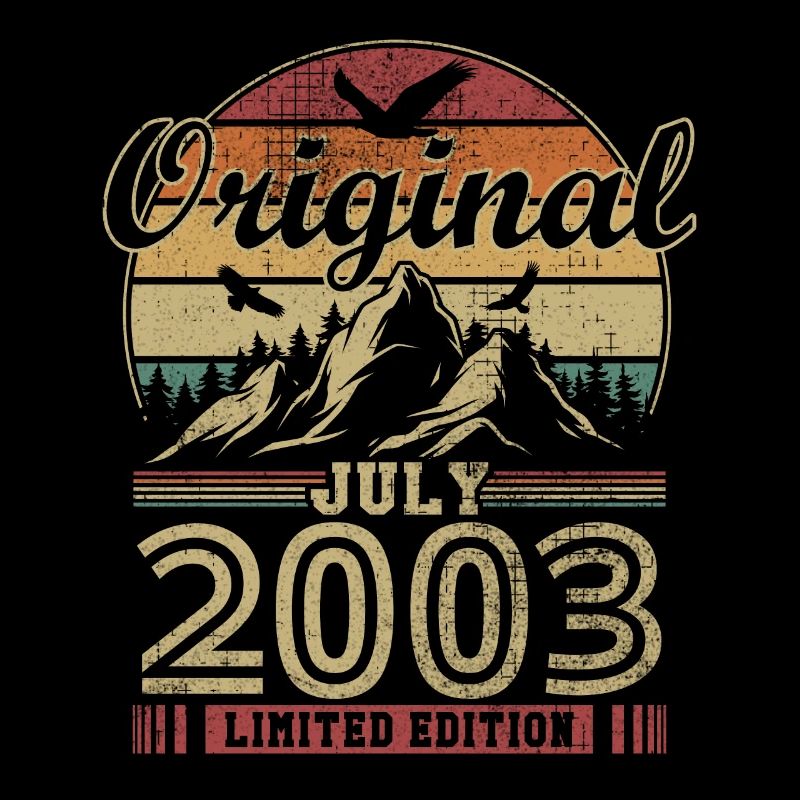 Original July 2003 Vintage Anniversary 2003