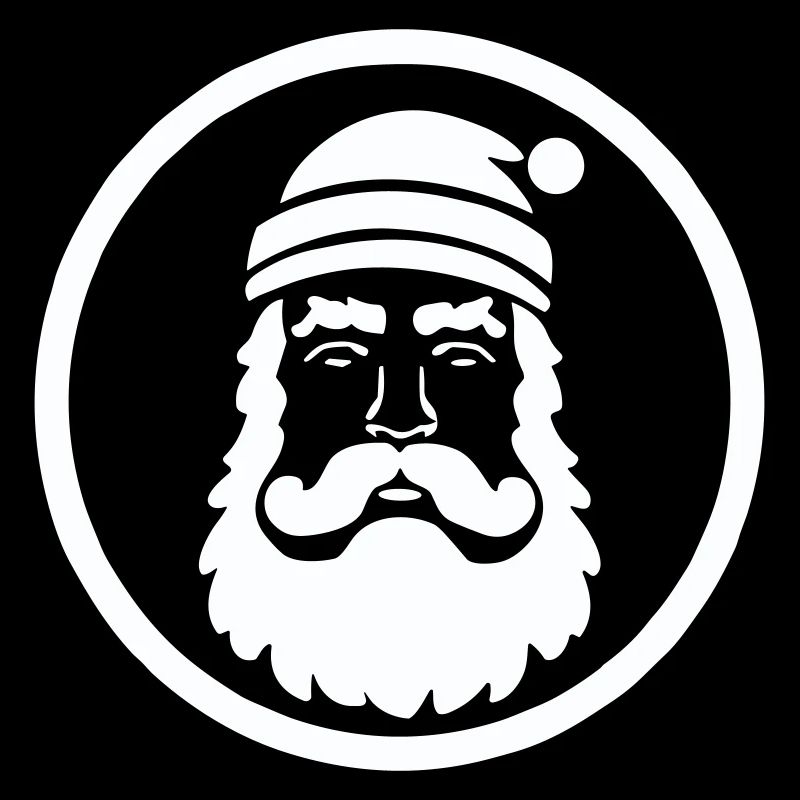 Festive Santa Visual