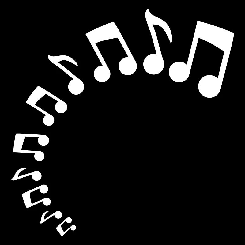 Many Music Notes Icons Melody Musical Notes Audio