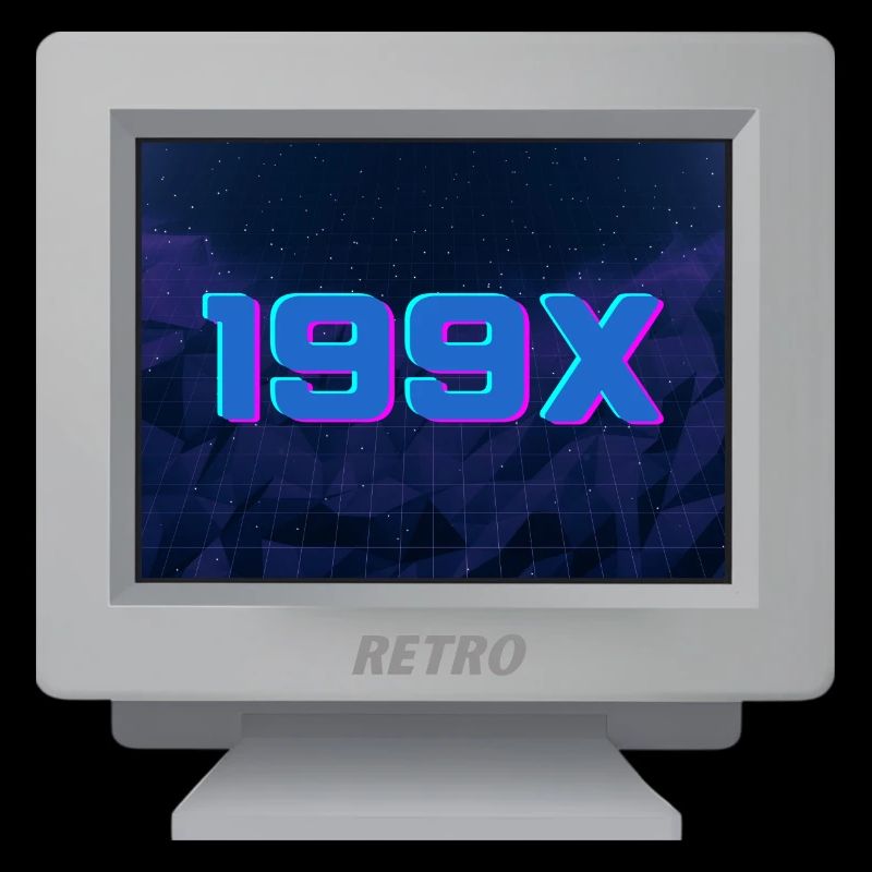 CRT Design - Retro 90's