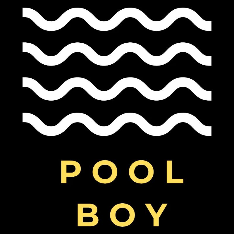 Cadeau de garçon de piscine