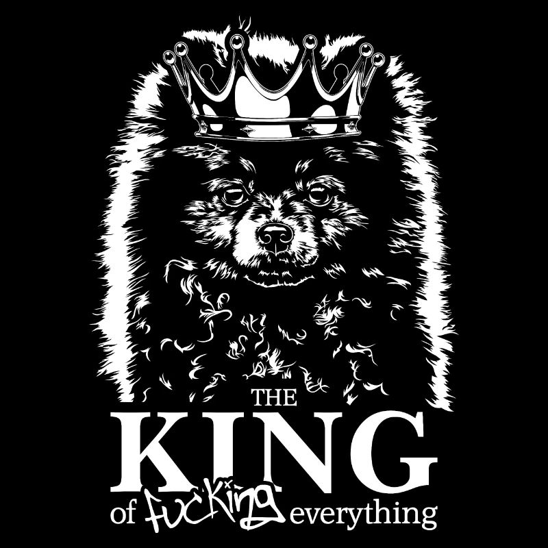 Zwergspitz Pomeranian King Hundespruch Wilsigns
