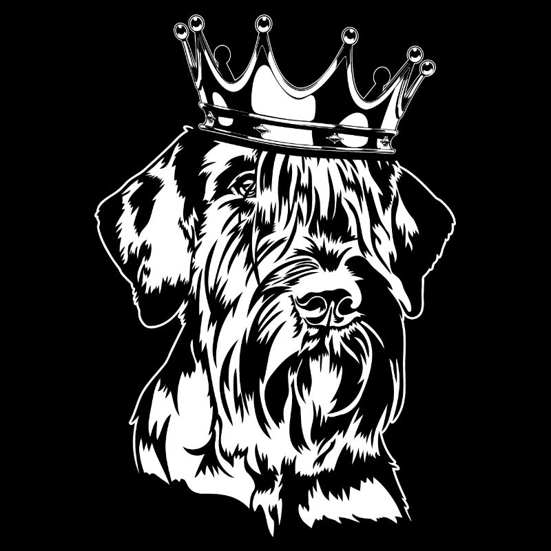 Schnauzer géant couronne chiens chiens Wilsigns