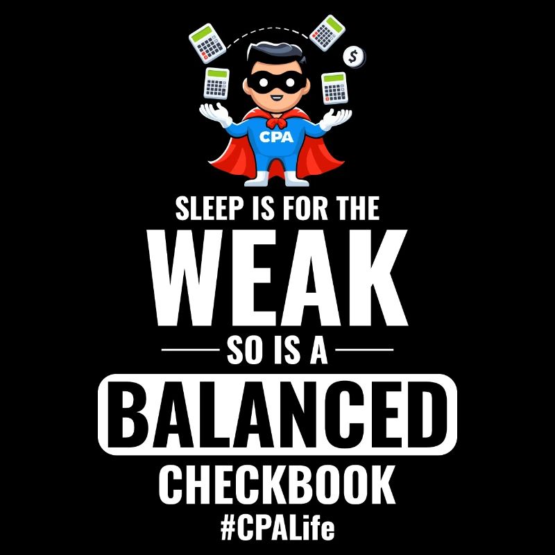CPA Superhero: Juggling Calculators with a Wink