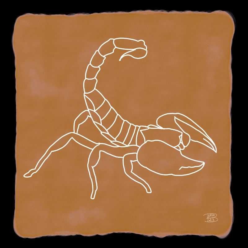 « Scorpion », design de ligne boho, série « Desert »