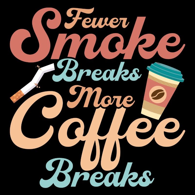 Moins de pauses cigarette, plus de pauses café Arrêtez de fumer