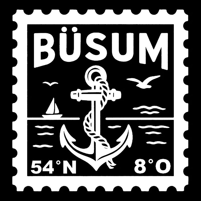 Timbre-poste Büsum