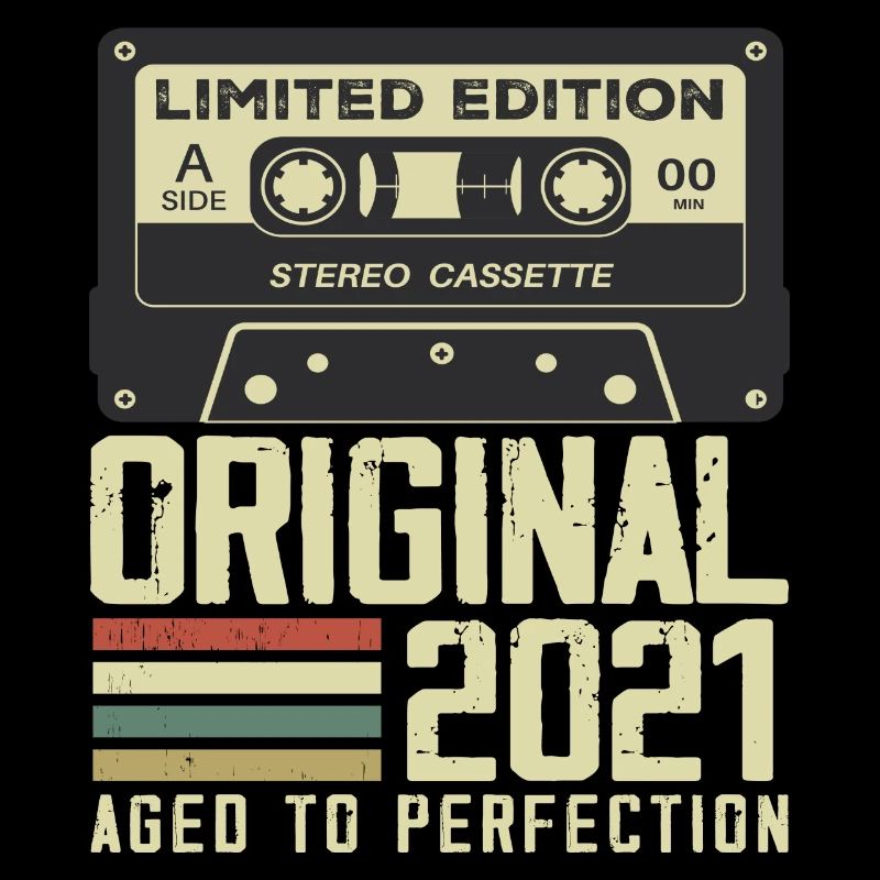 3e Cadeau Anniversaire Style rétro 2021