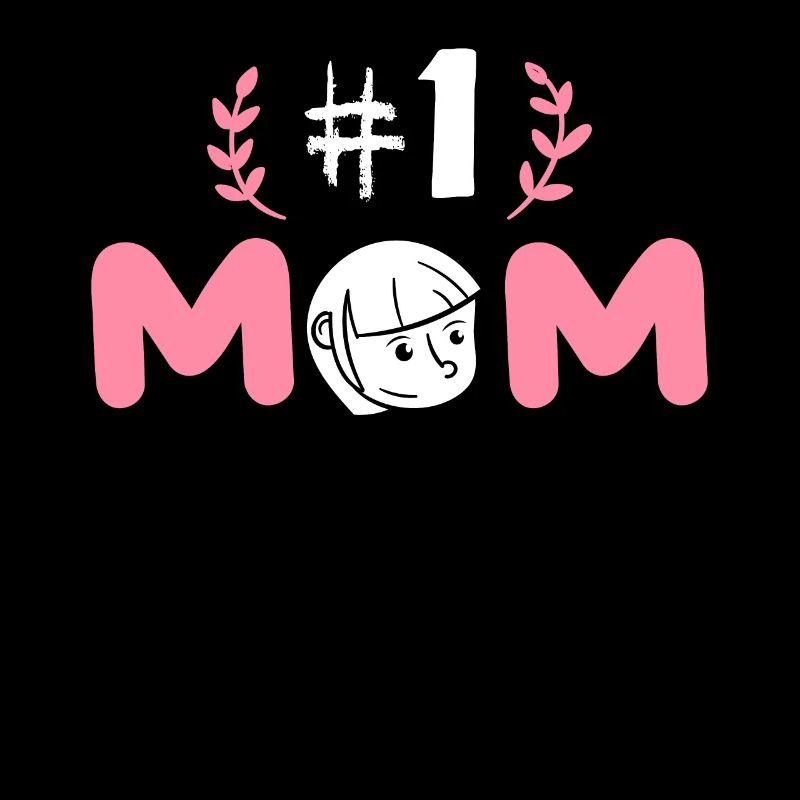 #1 Mom Mutter Muttertag Liebe Geschenk Idee