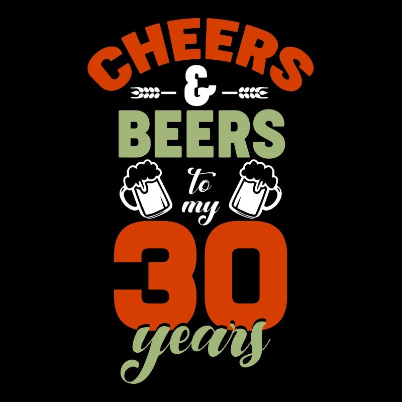Salutations et bières à mes 30 ans