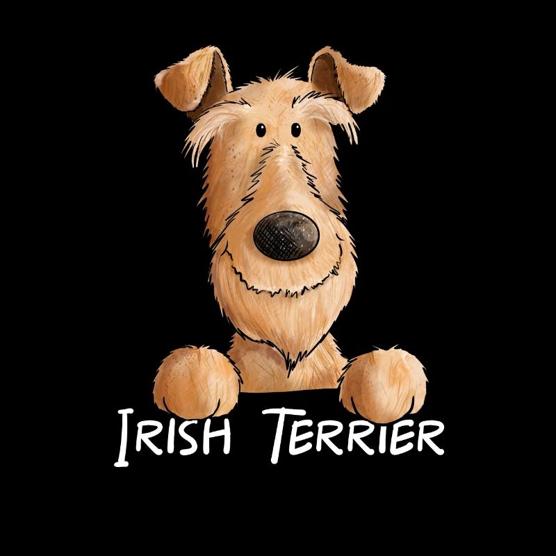 Irish Terrier Hund I Hunderasse