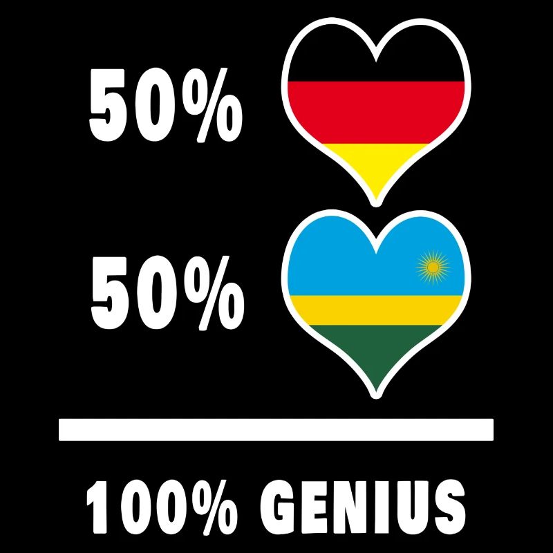 Germany and Rwanda 100% Brilliant / Gift