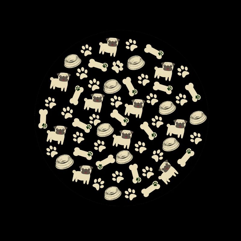 Pug Pattern - Pug Lovers Apparel