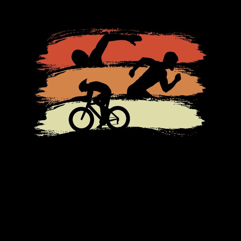 Triathlet Veranstaltung