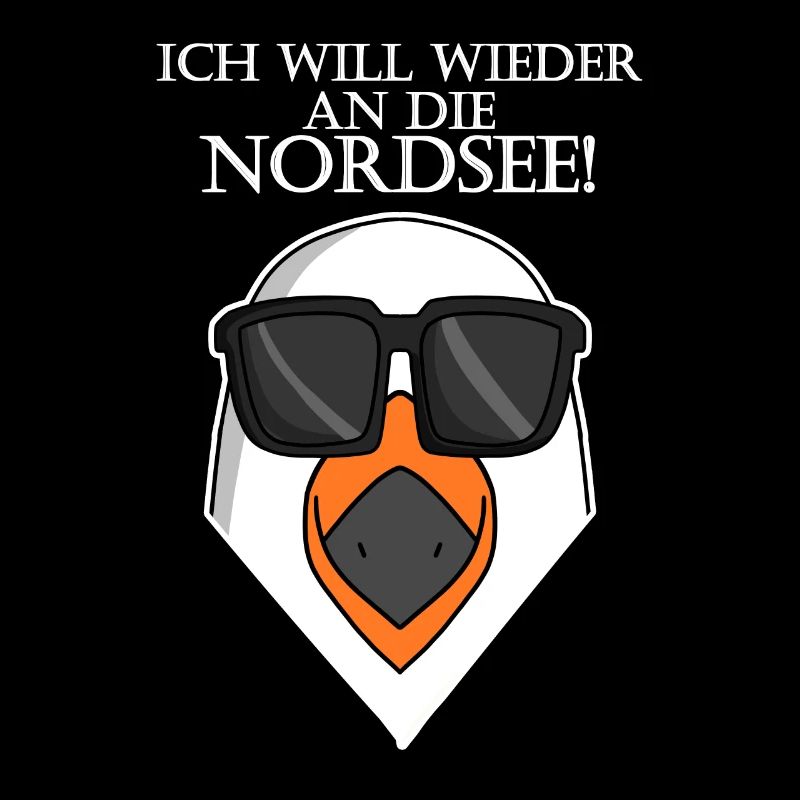 Nordsee Plattdeutsch Spruch Moin Möwe