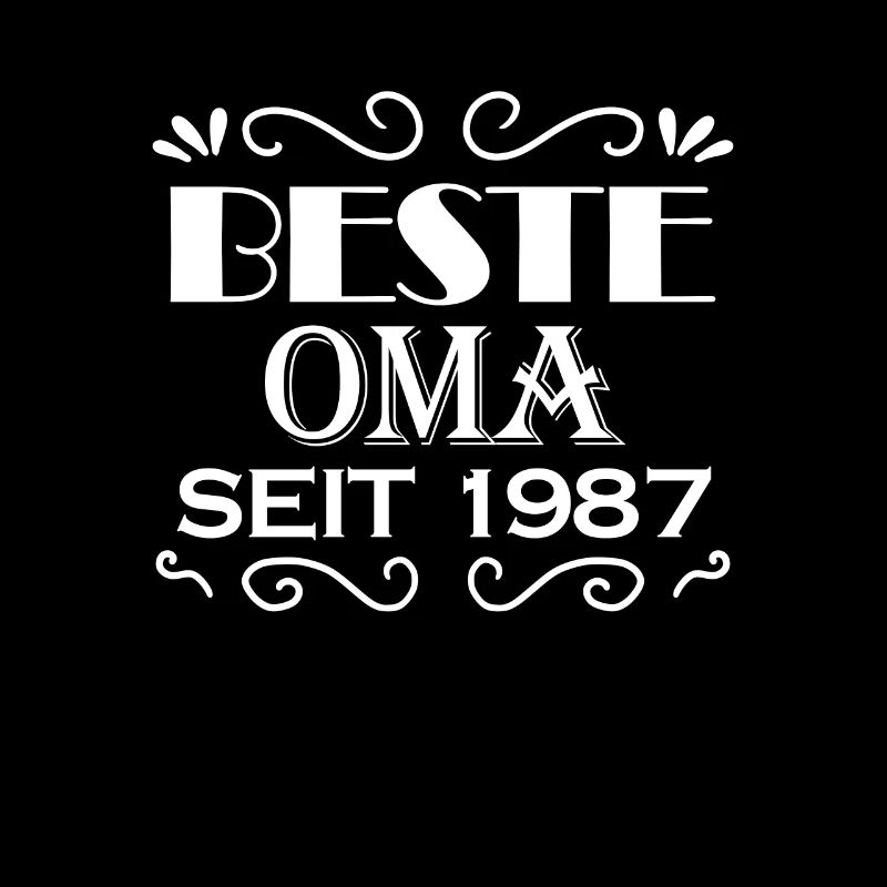 Beste Oma seit 1987 - Oma Geschenk