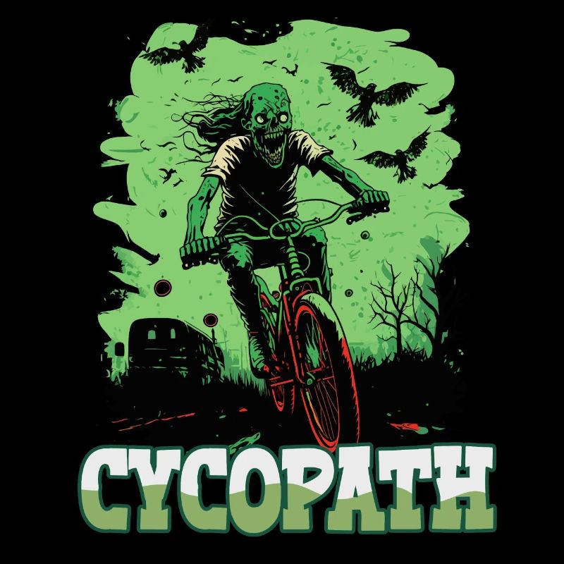 Mountain Biking Zombie Cycopath