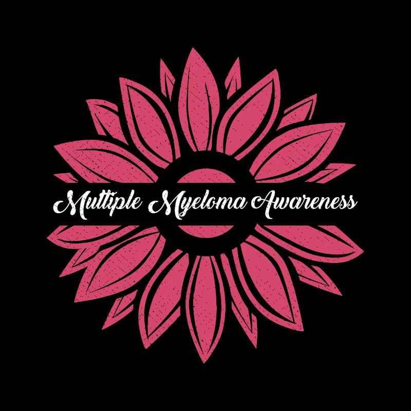 Multiples Myelom Bewusstsein Burgund Sunflowe