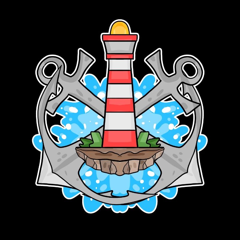 Anchor Lighthouse North Sea