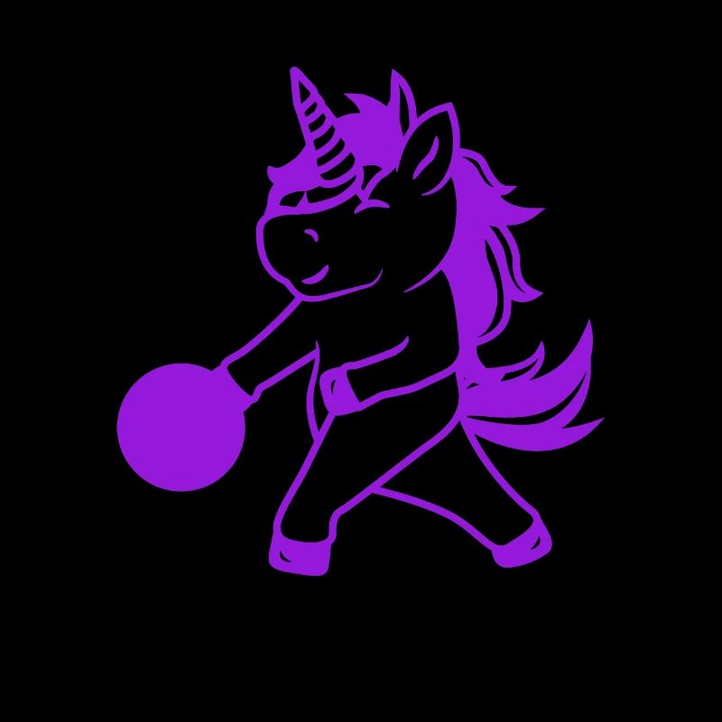Bowling Einhorn Spieler