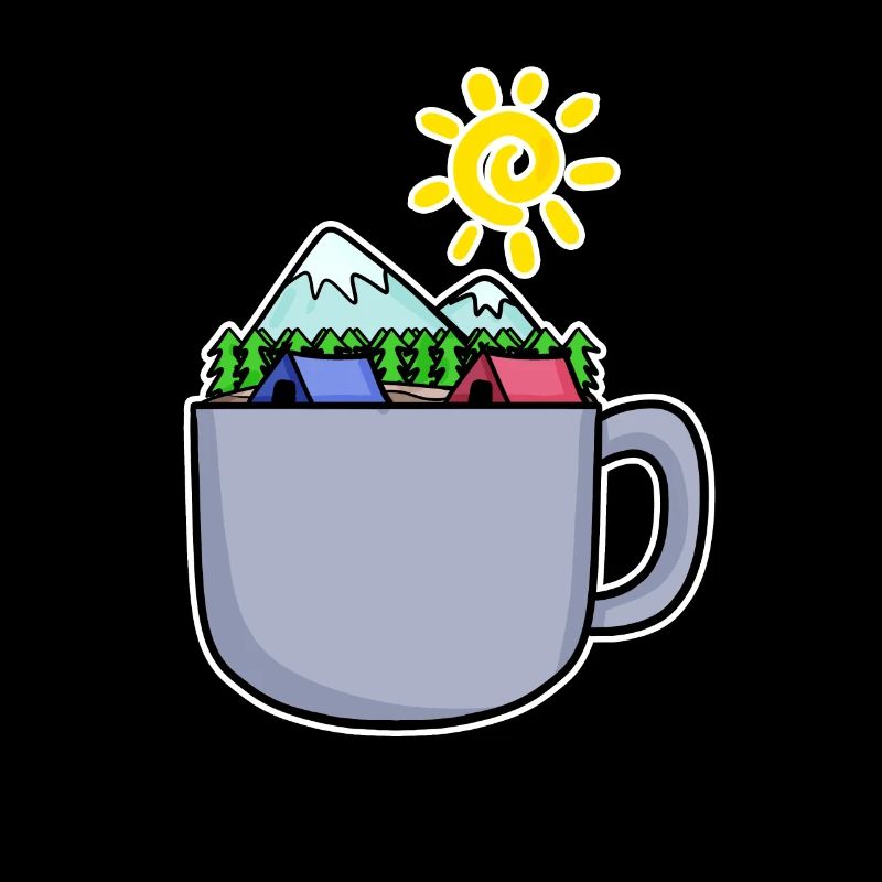 Berg Berge Gipfel Kaffee