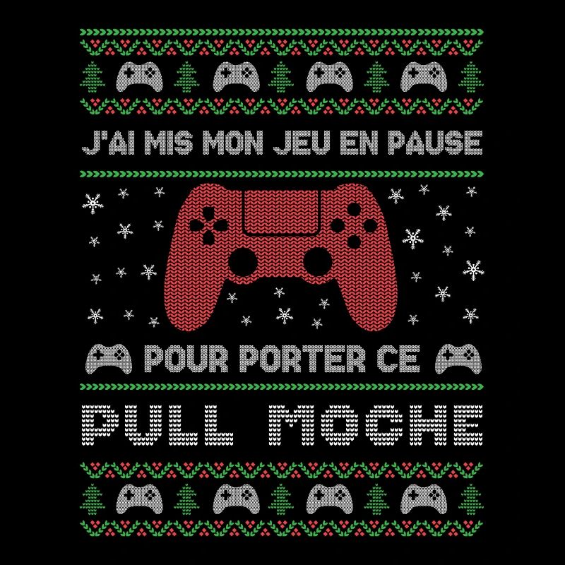 J'AI MIS MON JEU EN POSE POUR PORTER CE PULL MOCHE