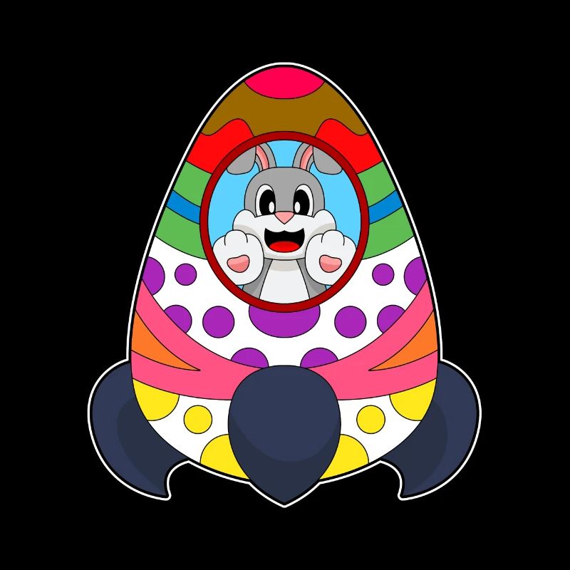 Rabbit Easter Rocket