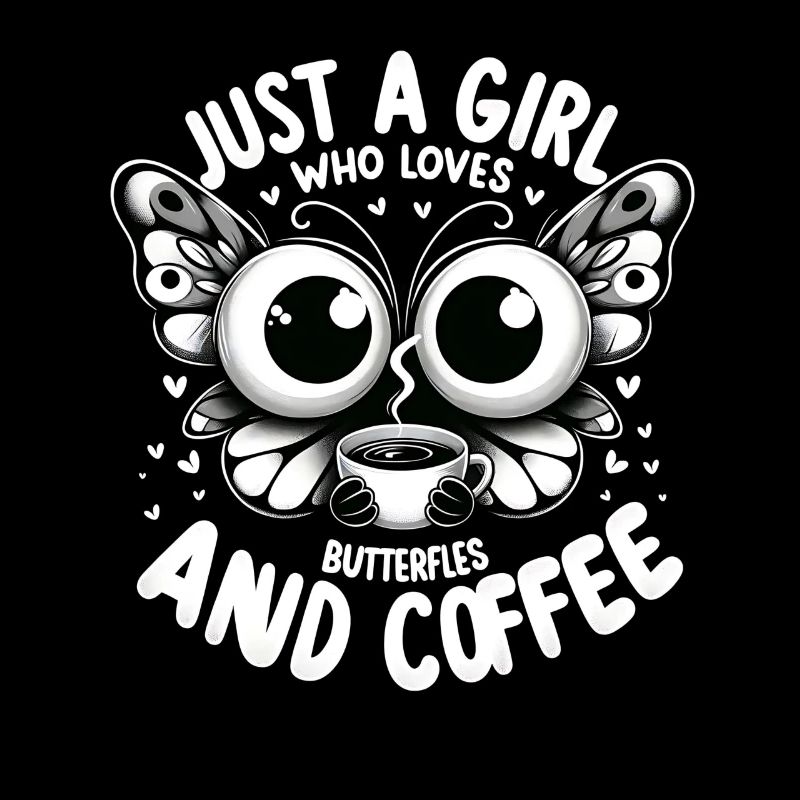 Filles Café Papillon Oeil De Paon