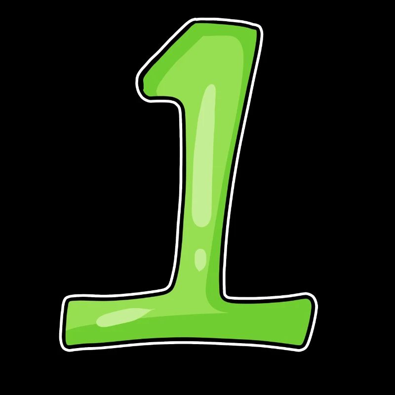 Numéro 1 Vert