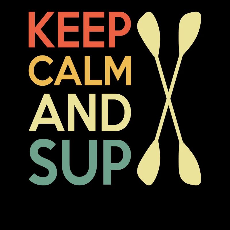 Casual Paddleboard Quote Design