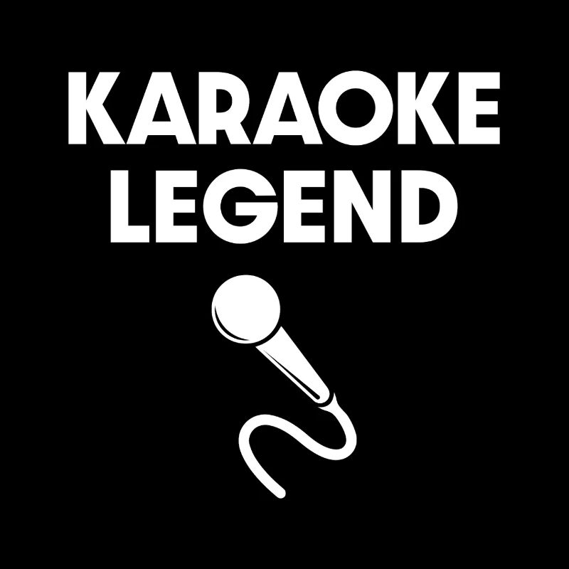 Conception de microphone de légende du karaoké