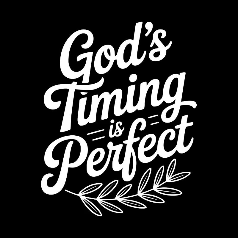 Gottes Timing ist perfekt