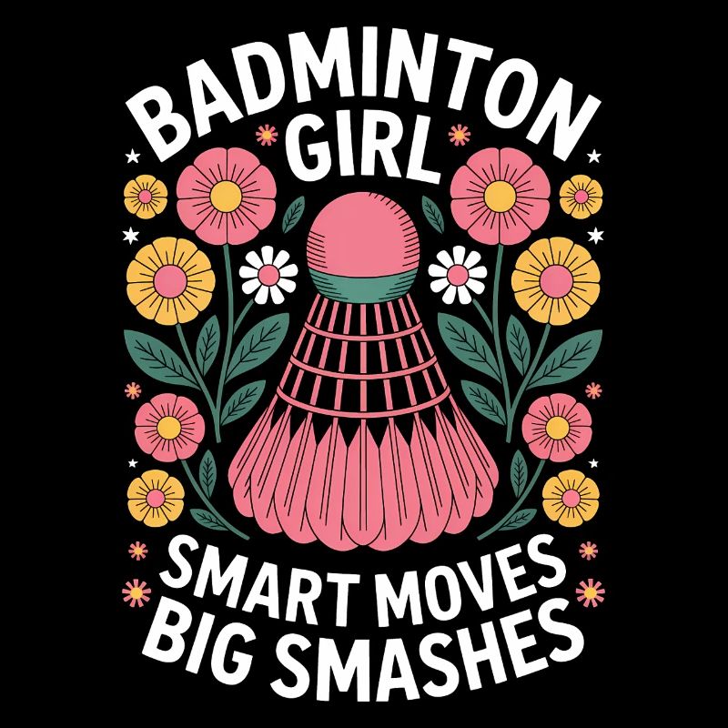 Badminton Spruch Mädchen Lustig Badminton Geschenk