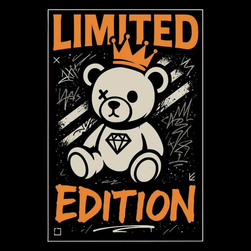 Limited Edition Teddy Bear Crown
