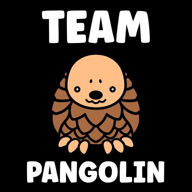 Pangolin Team Cute Mascot