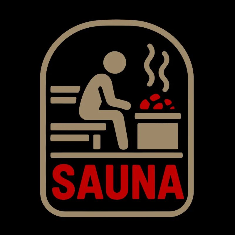Sauna symbol: warmth, peace and stone