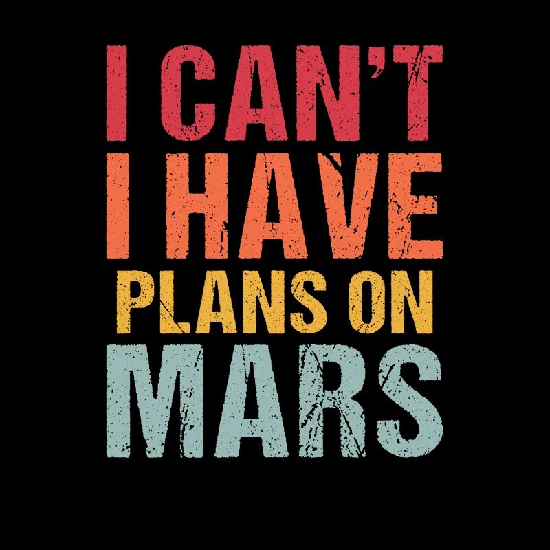 Mars planète espace fusée vintage