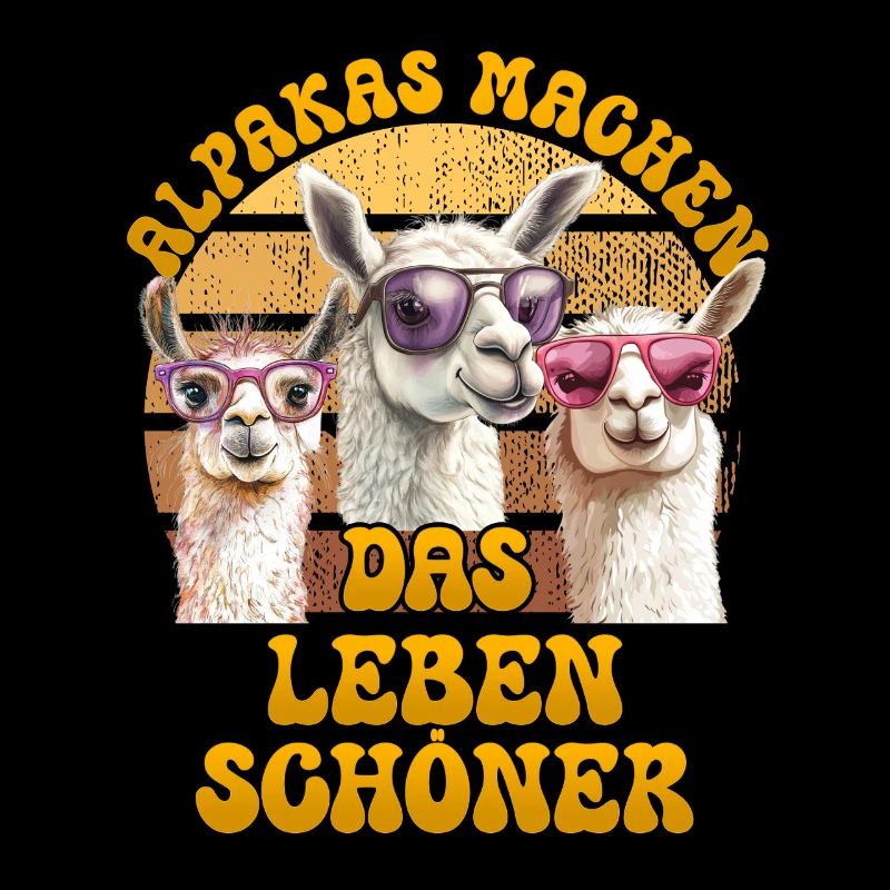 Alpaca Fan ALPACAS MAKE LIFE MORE FUN