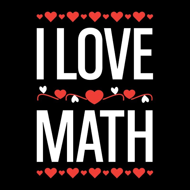 I Love Math Design