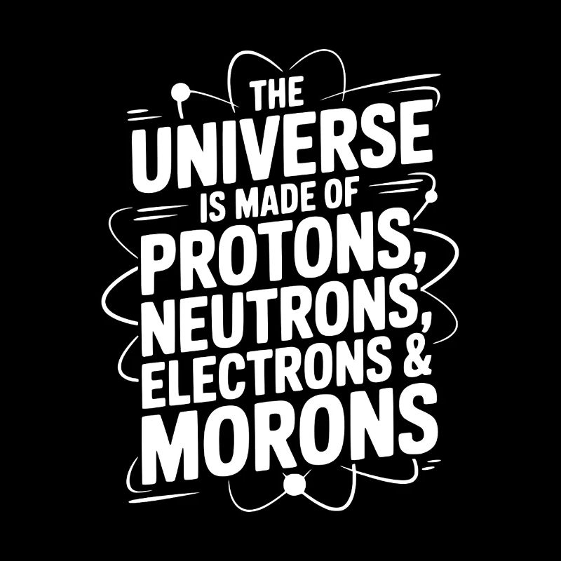 Das Universum besteht aus Idioten